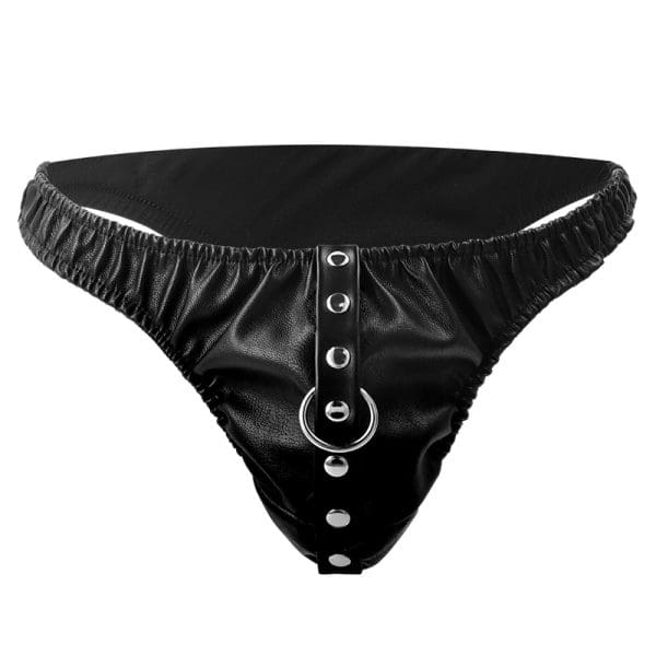 DARKNESS - SUBMISSION THONG WITH METAL CHAIN 4